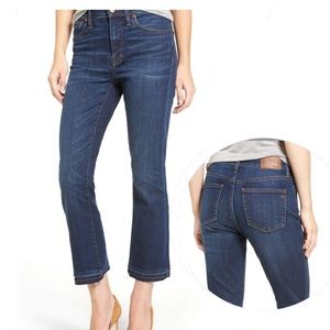 Madewell Cali Demi Boot Jeans Raw Hem  Mitchell